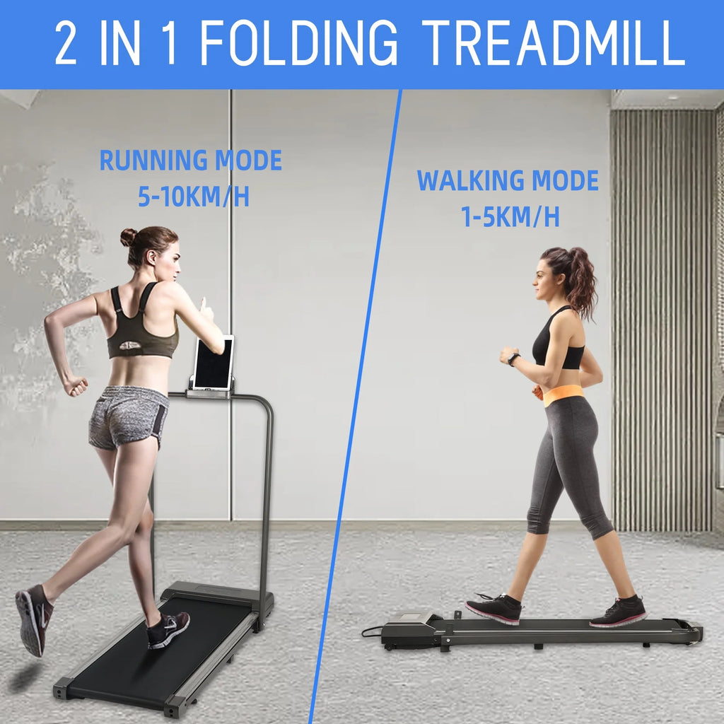 2 in 1 Folding Electric Treadmill C842
