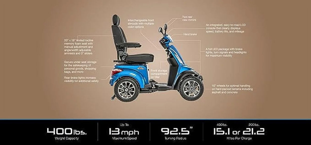 4-Wheel Recreational Scooter R967039