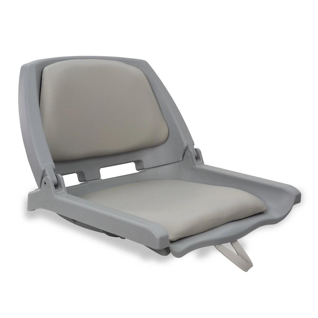 Gray Folding Boat Fishing Seat C36778