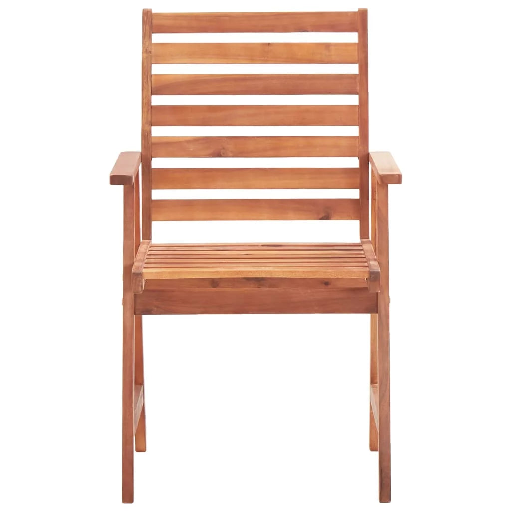 Patio Dining Chairs 3 pcs Acacia Wood C343
