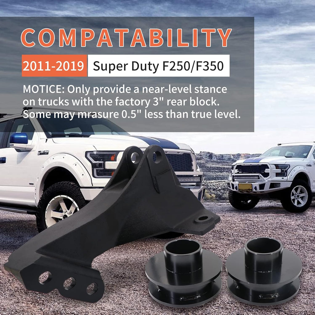 2.5” Leveling Kit with Track Bar Relocation Bracket D256342