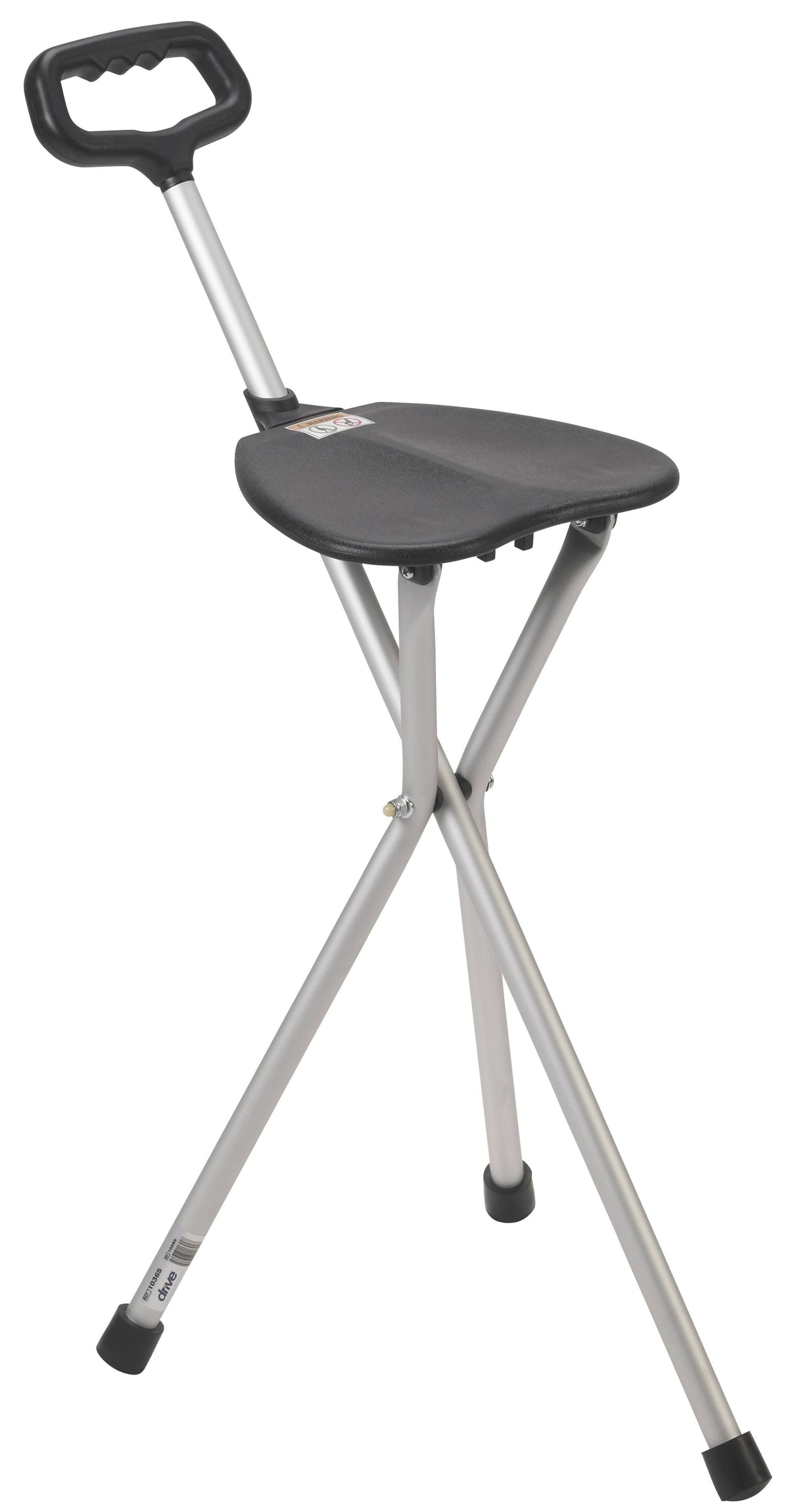 Black Folding Cane Seat U11585