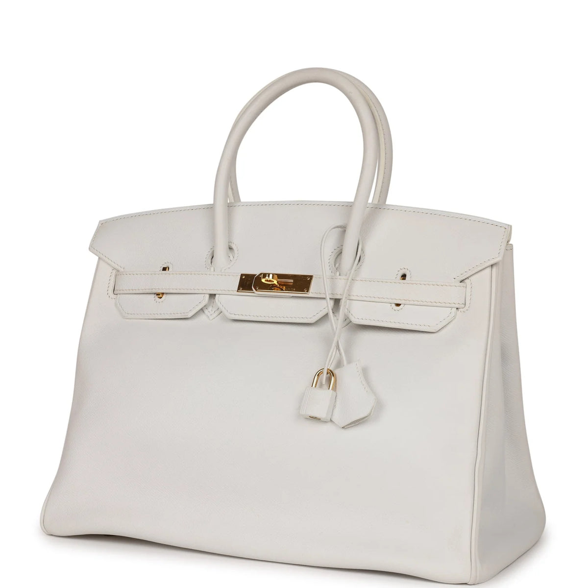 White Epsom Leather Handbag B46359
