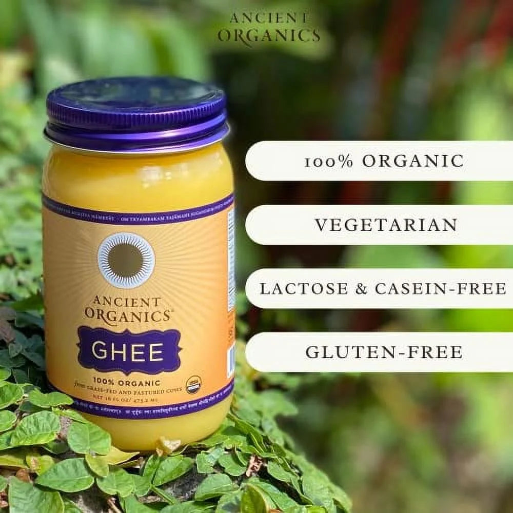 32 Fl Oz 2-Pack Organic Grass-Fed Ghee Butter G27056