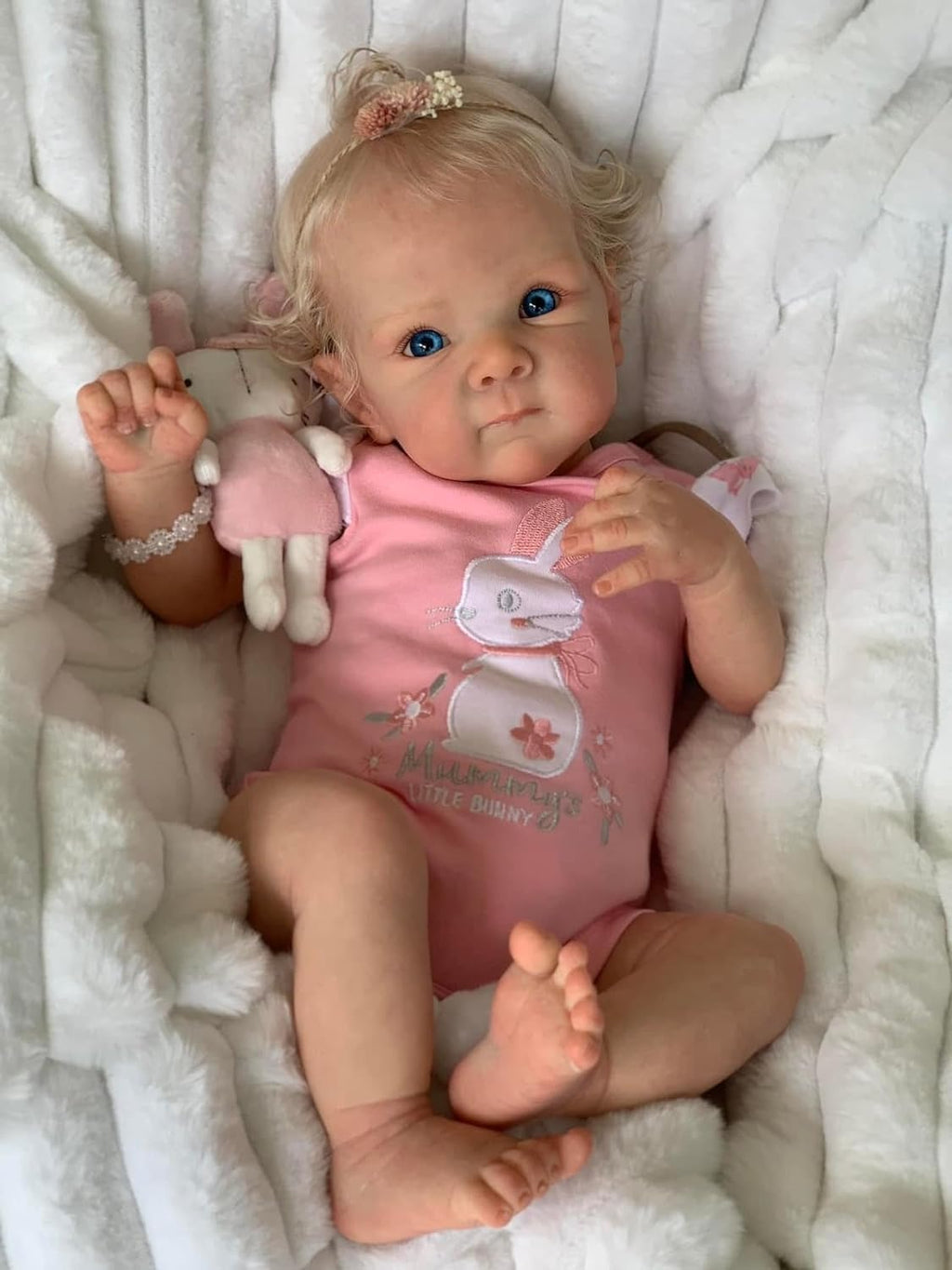 18 Inch Soft Silicone Reborn Baby Doll B340628