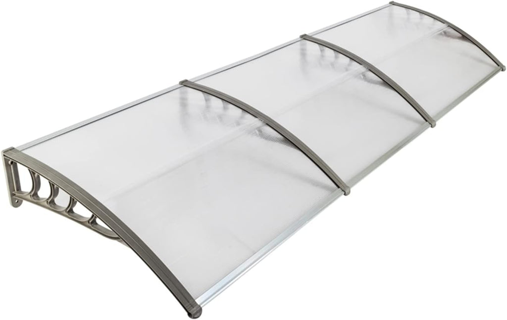 White and Grey Door and Window Awning Canopy U42031