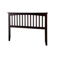 King Espresso Mission Headboard U8573