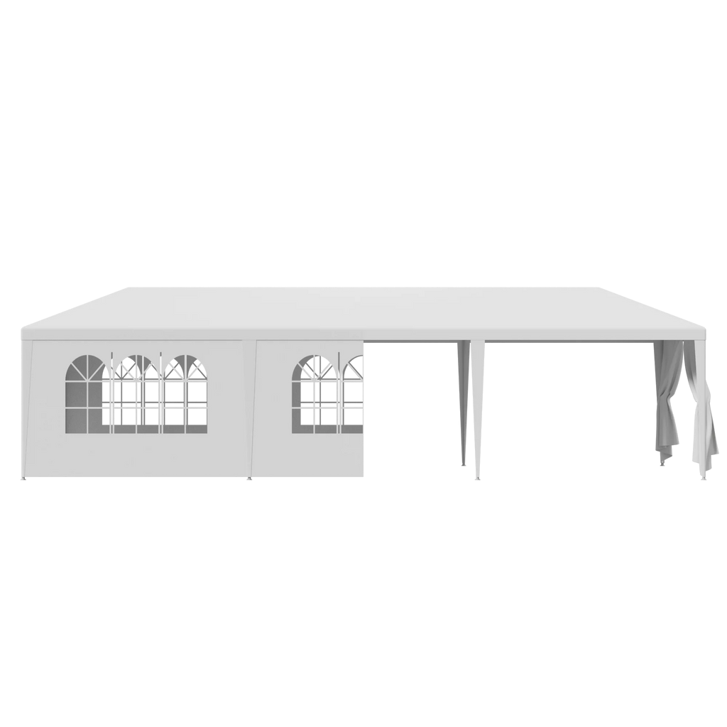 White Waterproof Canopy Tent Set 10 x 30' N734822