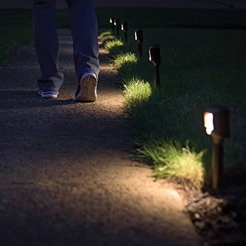 Wireless LED Path and Deck Lights with Motion Sensor F8095