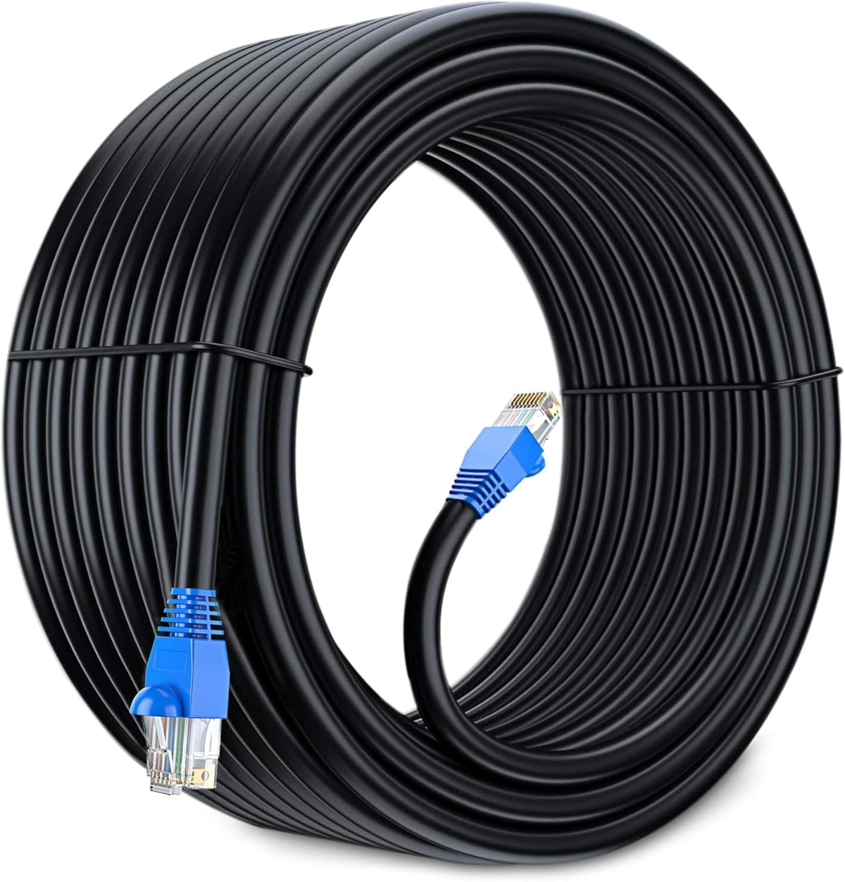 Outdoor Waterproof CAT6 Ethernet Network Cable 150 Feet K7199