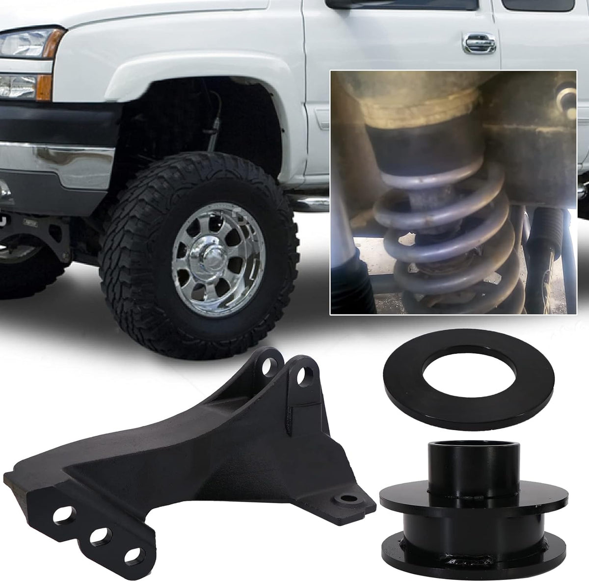 2.5” Leveling Kit with Track Bar Relocation Bracket D256342