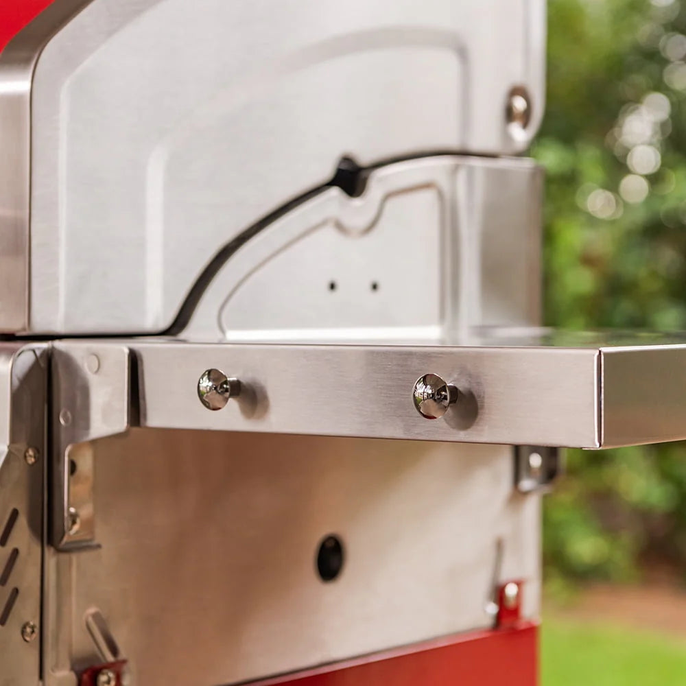 2-Burner Propane Gas Grill with 2 Foldable Shelves F840750