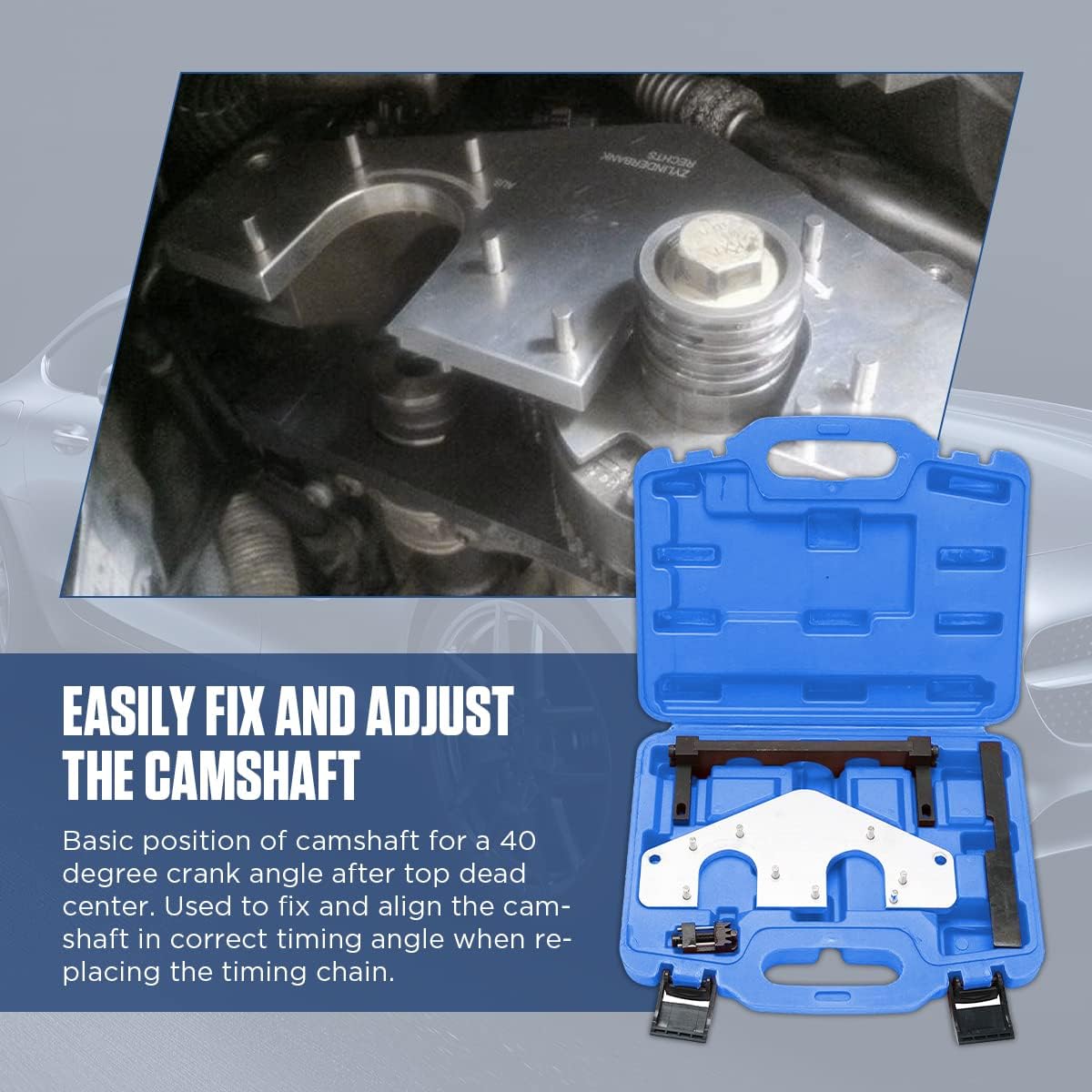 Camshaft Crankshaft Alignment Timing Chain Tool Kit Pack of 2 C79501