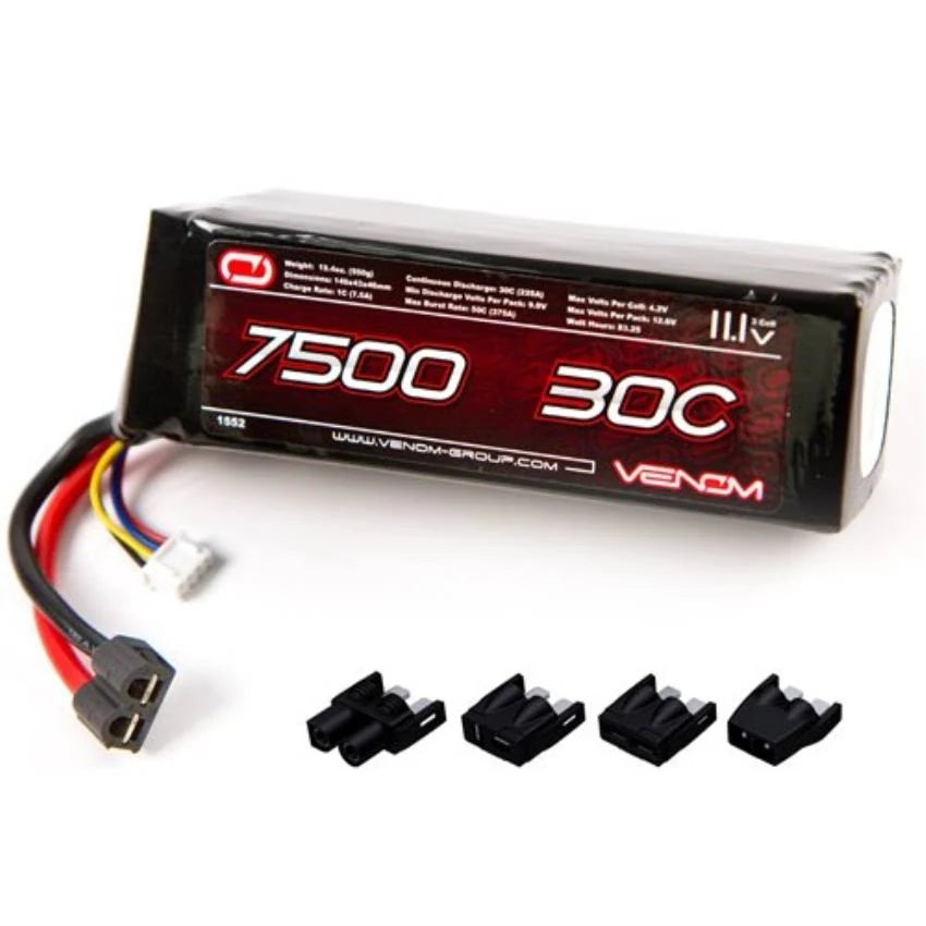 3S 11.1V 7500mAh 30C Universal Plug Battery J7413