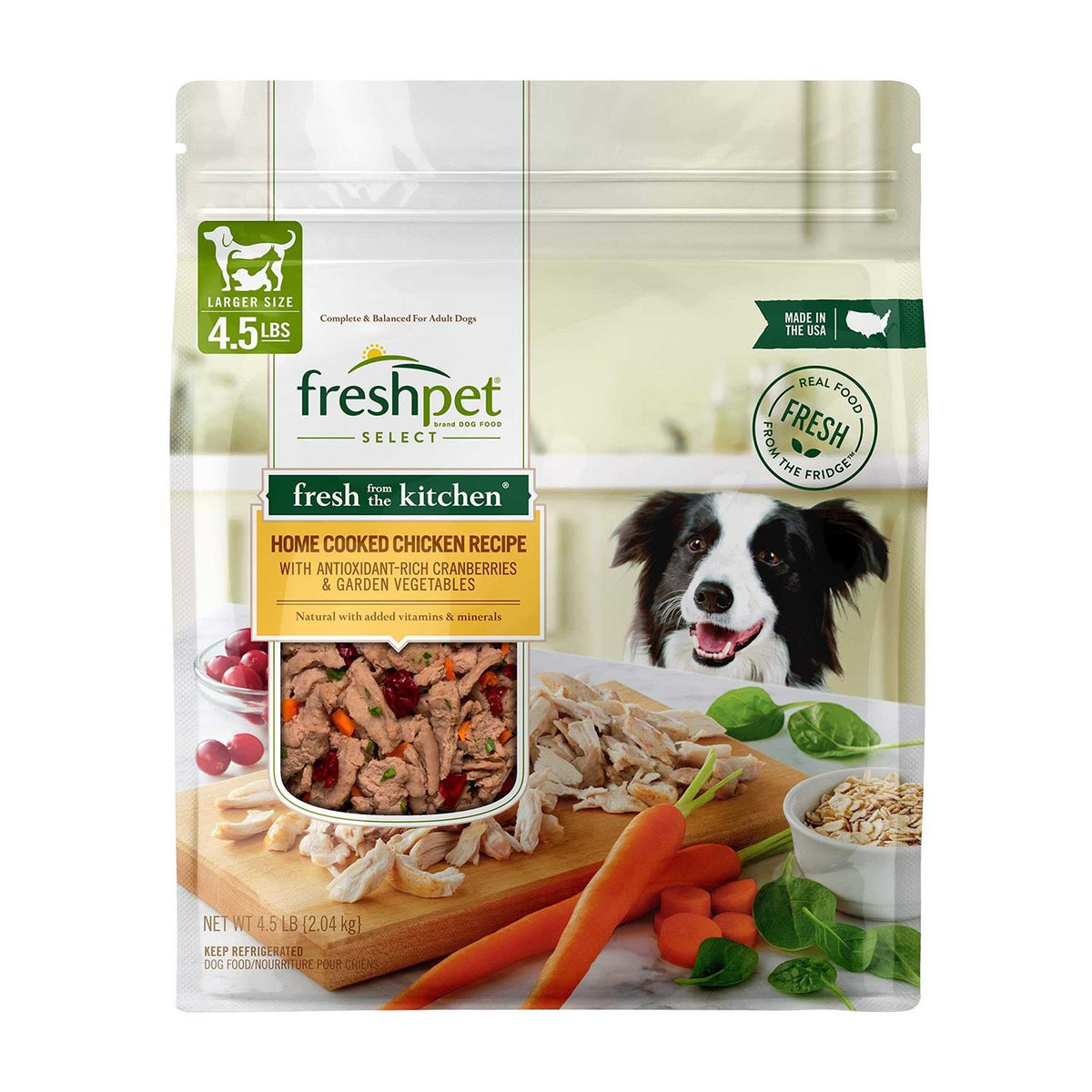 Fresh from the Kitchen Select Home Cooked Chicken Recipe Dog Food U955
