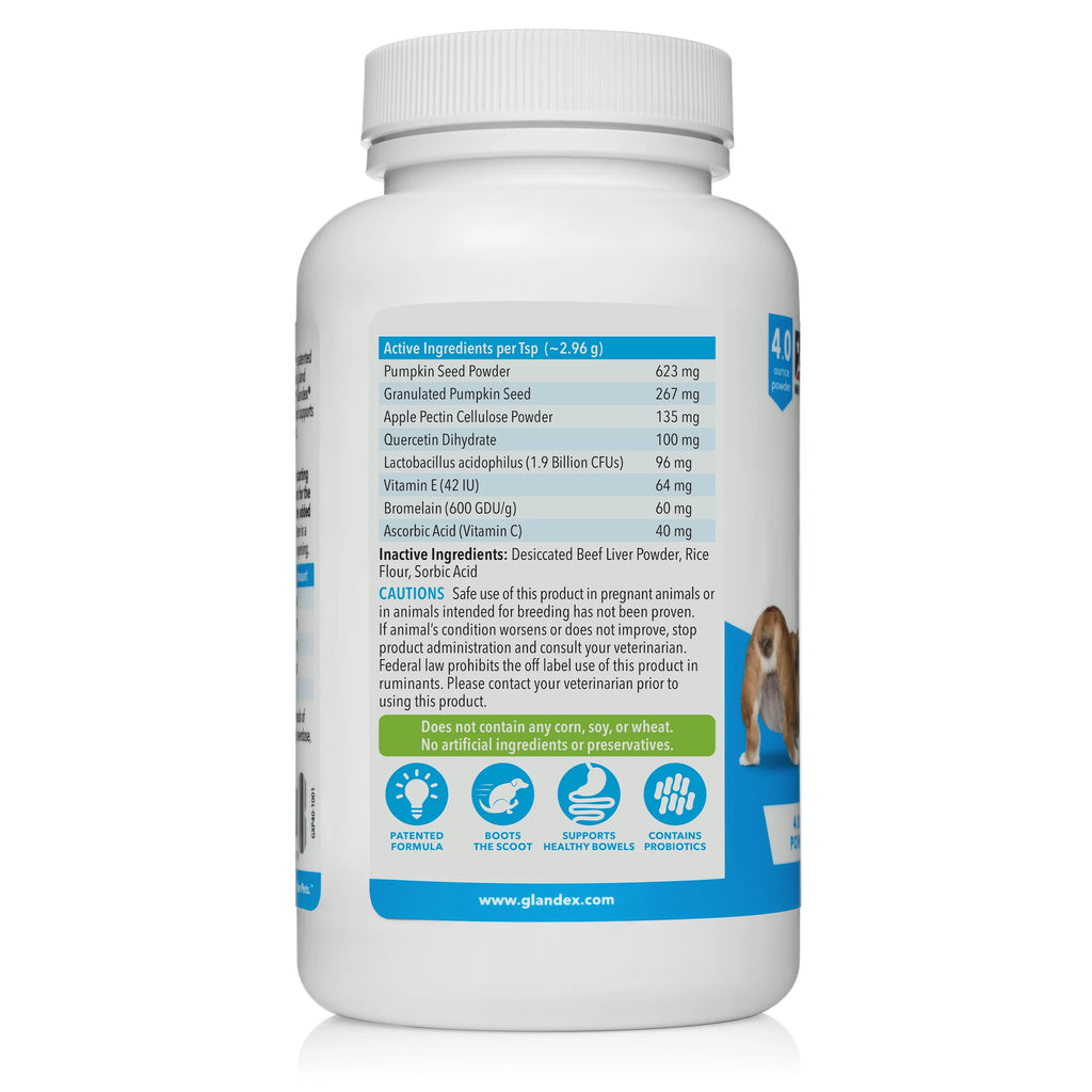 4.0 oz Beef Liver Digestive Powder Fiber Supplement for Dogs and Cats Q6931