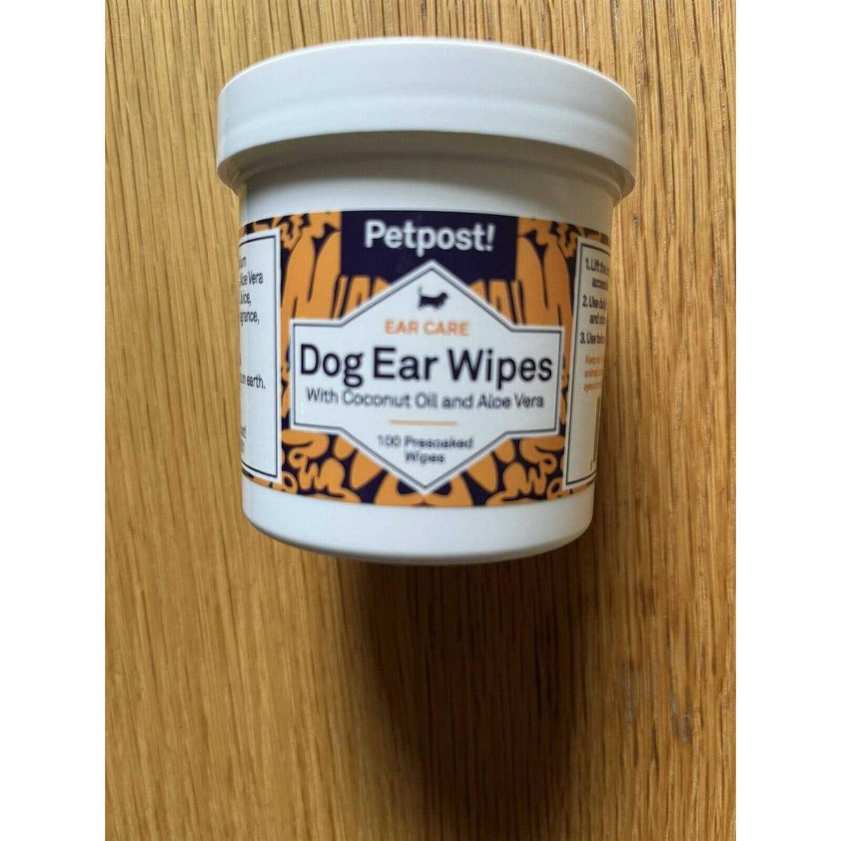 Coconut Oil Ear Cleaner Wipes K2849