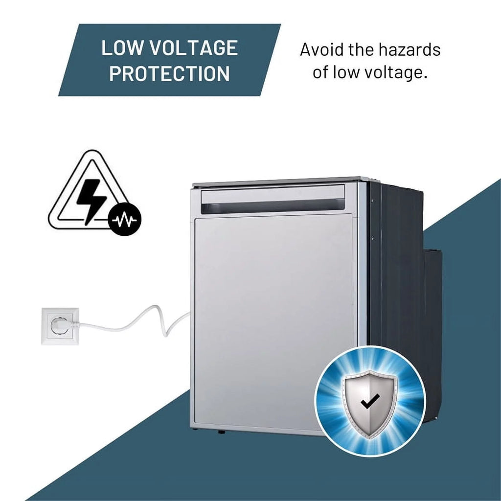 Brushed Stainless 12V/DC Built-in Refrigerator X541