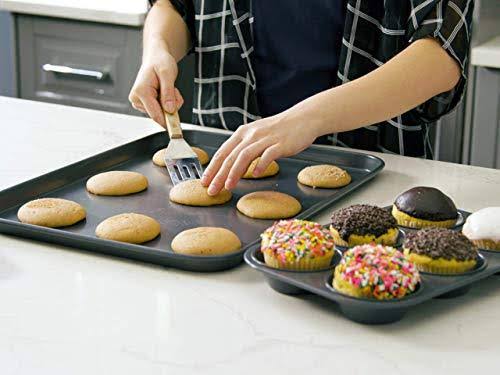 8 Piece Nonstick Carbon Steel Baking Pan Set K638