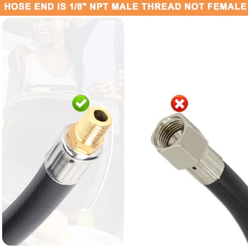 6FT Black Propane Hose I265
