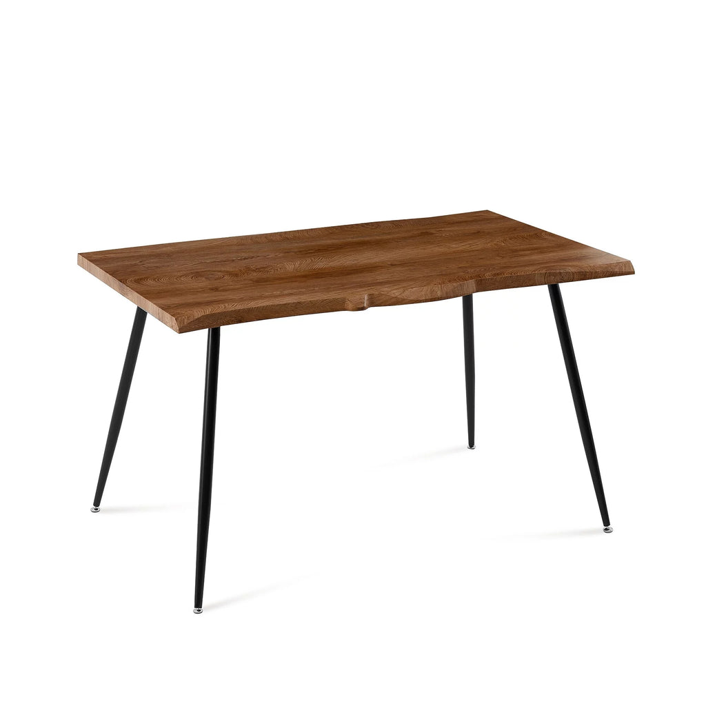 Wooden Dining Table with Metal Legs B36020
