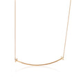 T Smile Pendant in Rose Gold, Large Pre-Owned F2404