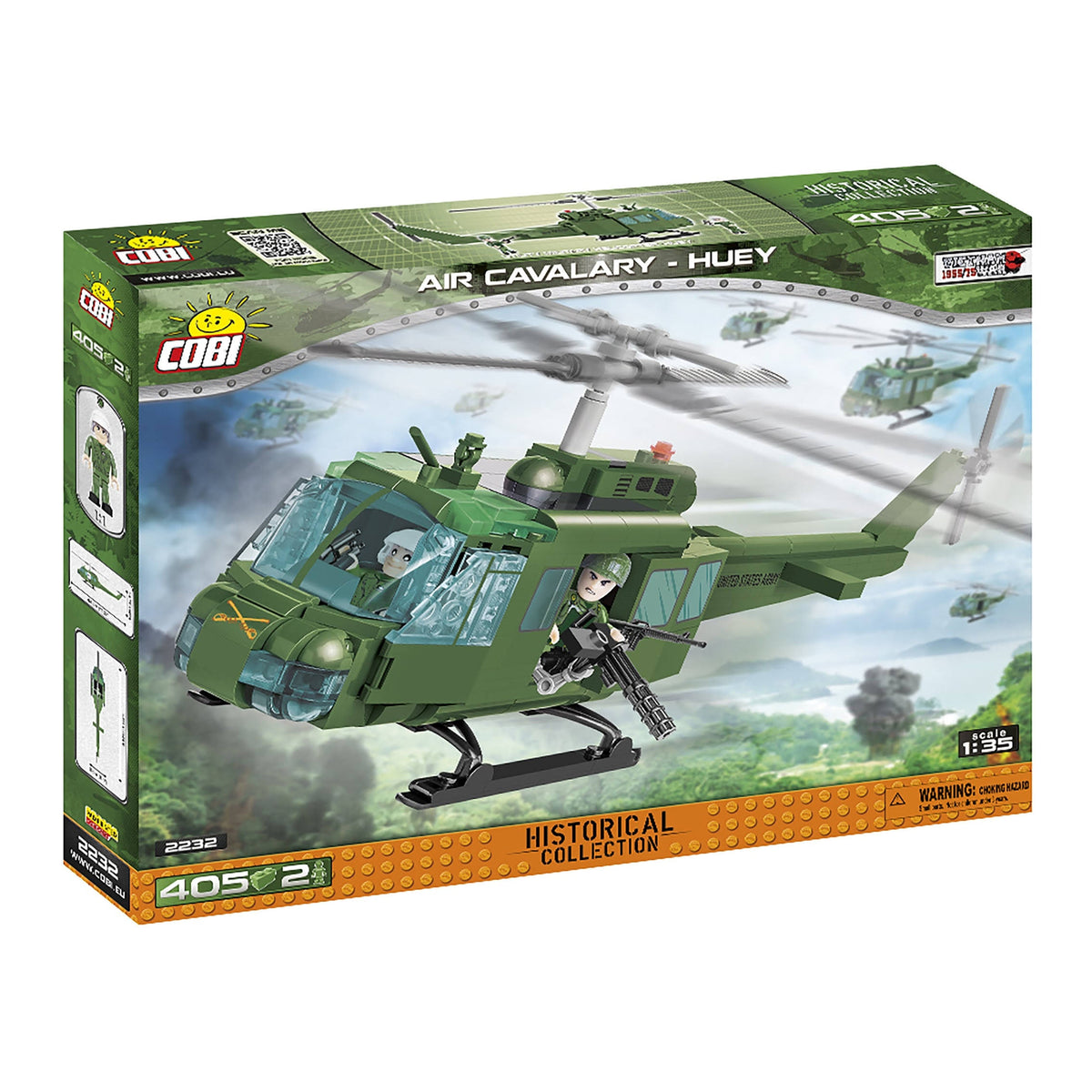 410 Pieces Vietnam War Air Cavalry Building Set D7661