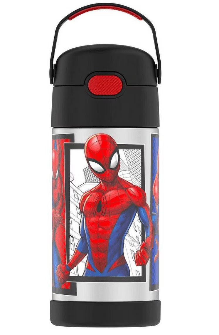 Spider-Man 12oz Water Bottle with Bail Handle Q124