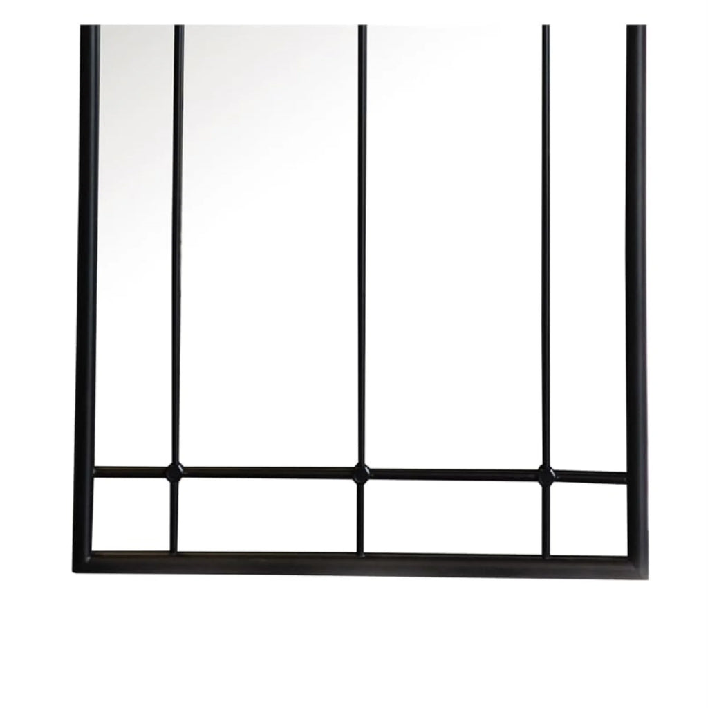 Black Rectangular Wall Mirror T92493