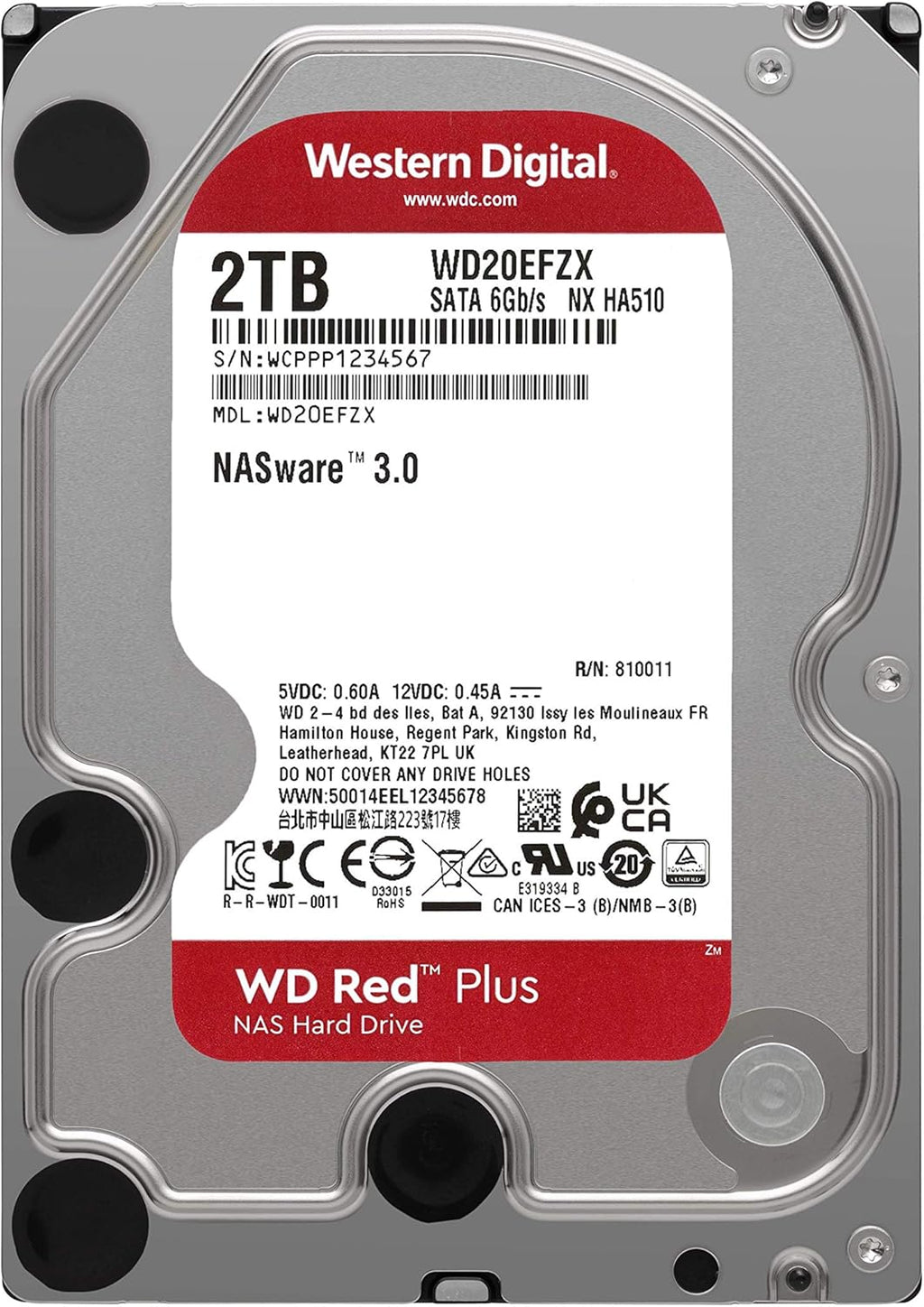 10TB NAS Internal Hard Drive HDD U879646