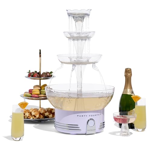 3-Tier Lighted Party Fountain, 1.5 Gallons, 8 Reusable Cups E55201