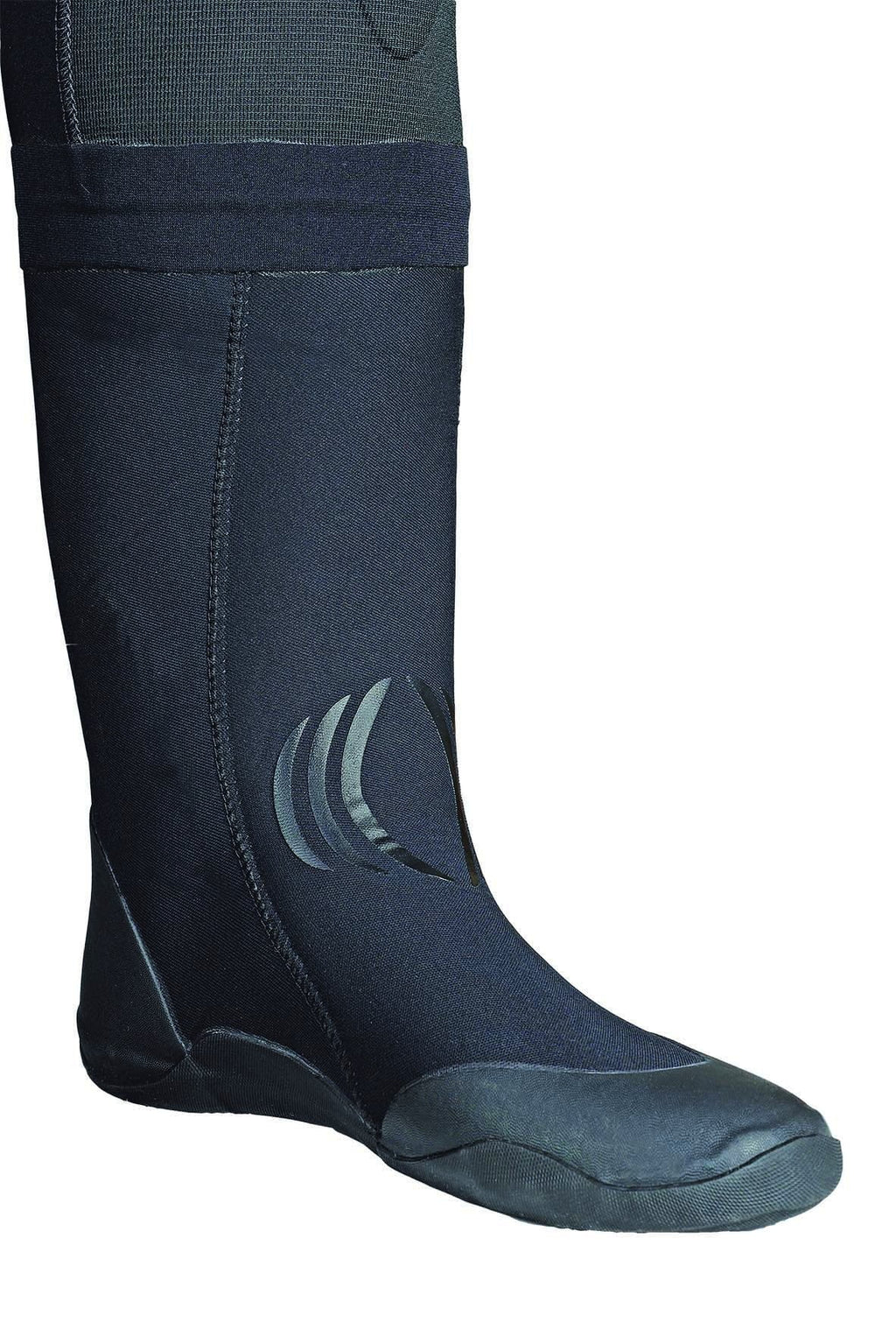 Black 4mm Neoprene Drysuit X17012
