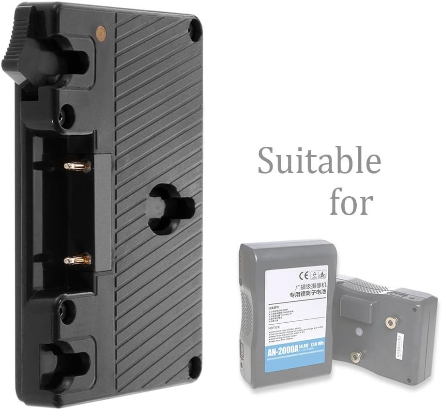 Anton Bauer Gold Mount to V Mount Battery Adapter Plate with D-Tap Output Y35140