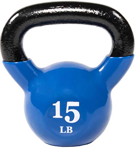 Vinyl Coated Cast Iron Kettlebell Y686934