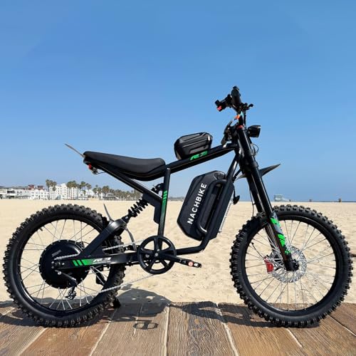 4000W 60V25Ah Electric Dirt Bike with 19'' Tire A9306