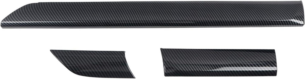 Toyota Tundra 2014-2021 Center Console Trim ABS Carbon Fiber Grain 3pcs F30688