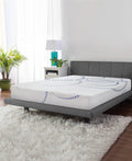 White Twin Cool Gel Memory Foam Mattress U7113