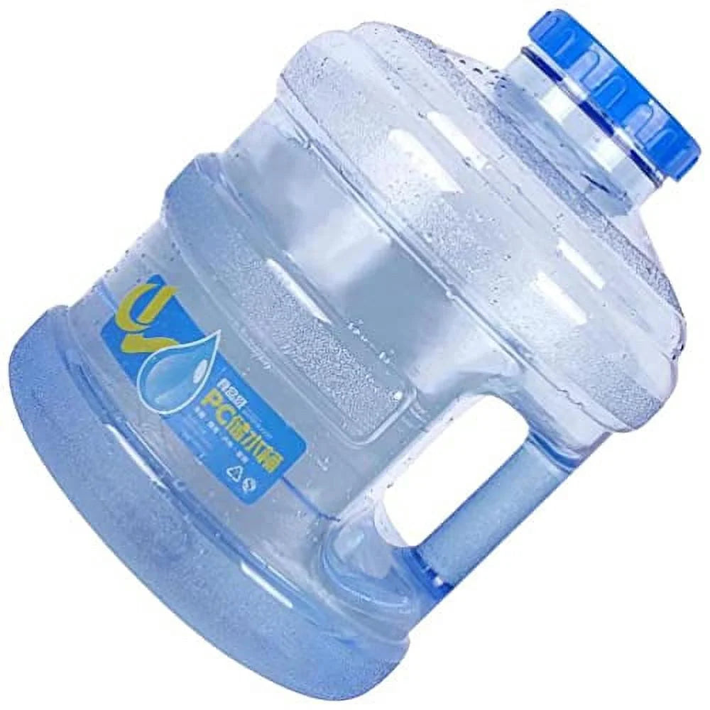 3 Gallon Plastic Water Bottle Jug with Carry Handle V977567
