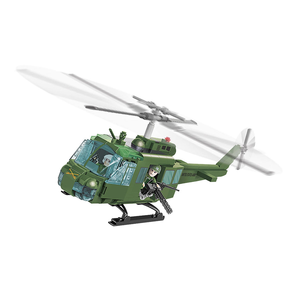 410 Pieces Vietnam War Air Cavalry Building Set D7661