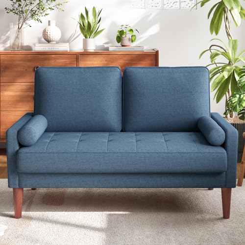Ashbeige Loveseat Sofa with Solid Wood Legs J570519