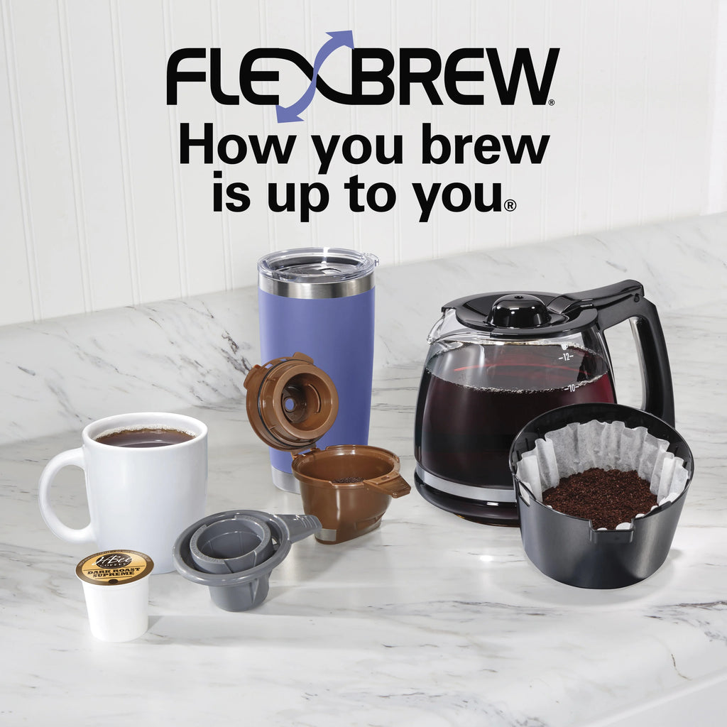 Black Coffee Maker D7326