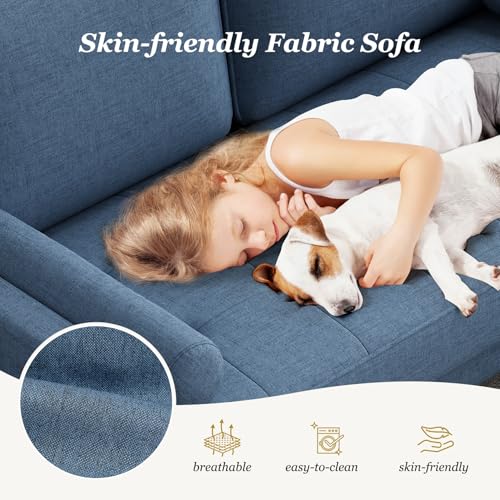 Ashbeige Loveseat Sofa with Solid Wood Legs J570519