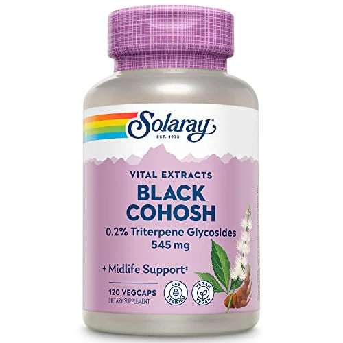Black Cohosh Root & Extract 545mg 120 VegCaps U580273