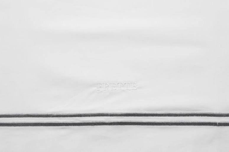 California King White Khaki Sheet Set A800