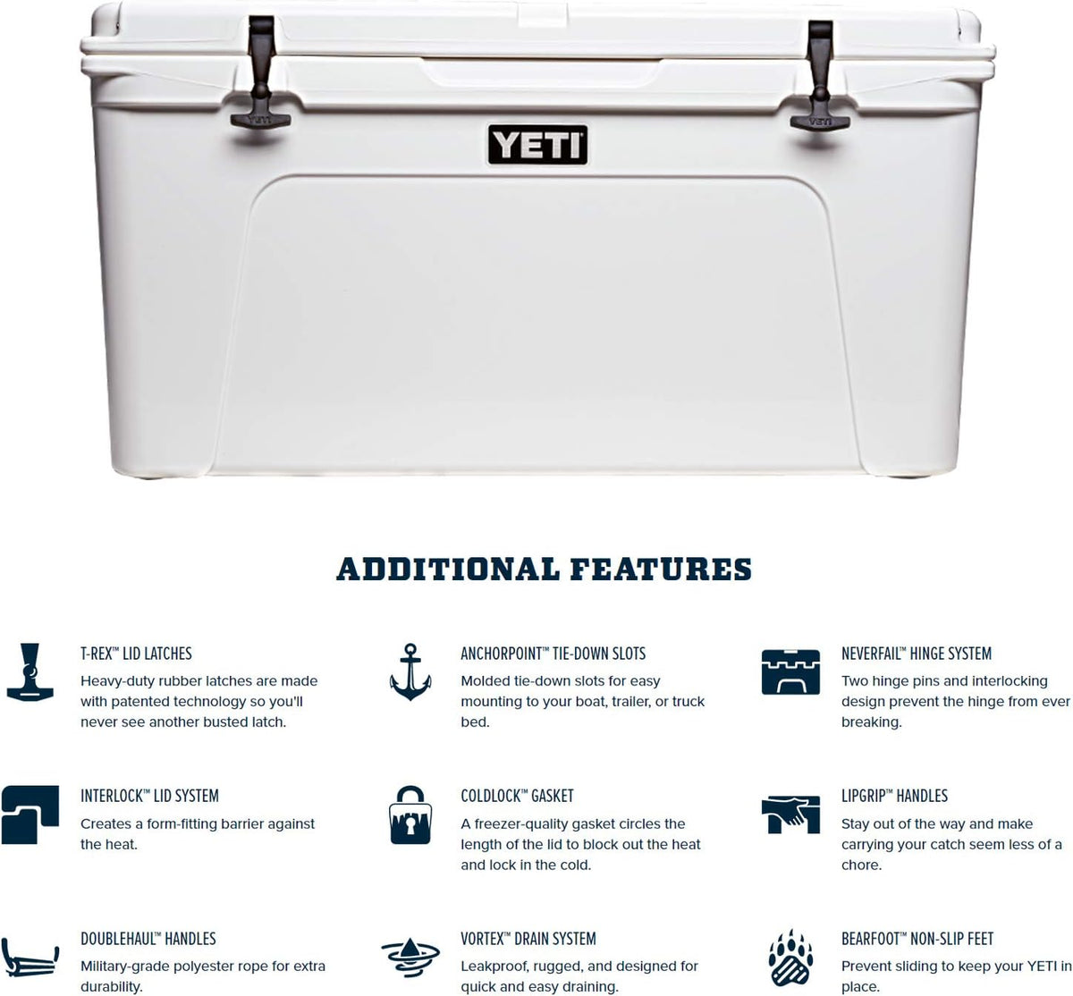 White Tundra 110 Cooler Z235