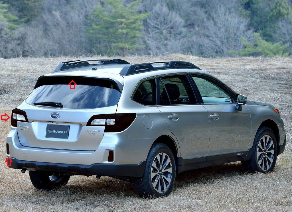 Tinted Protective Taillight Film Covers K74961