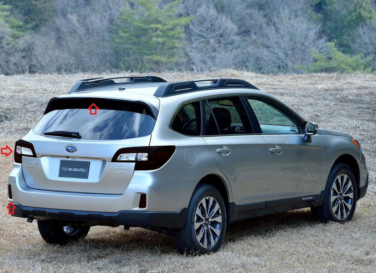 Tinted Protective Taillight Film Covers K74961