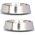 2 Pack Stainless Steel Non Skid Pet Bowl F71696