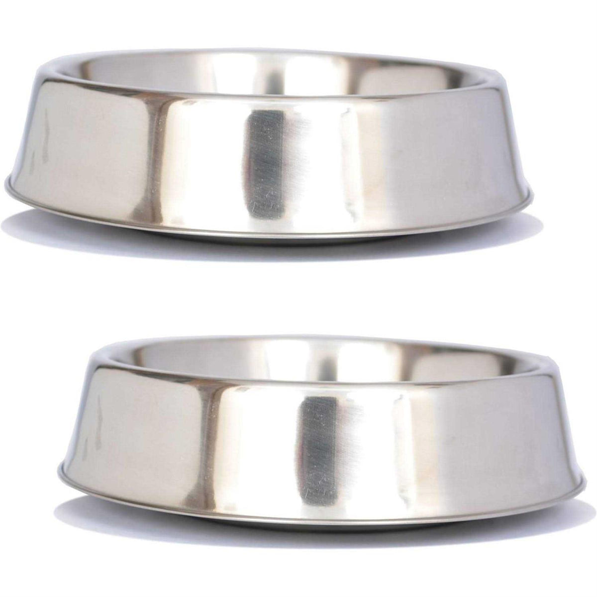2 Pack Stainless Steel Non Skid Pet Bowl F71696