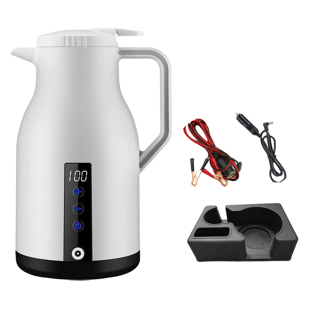 White Portable Electric Car Kettle P522179